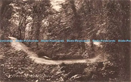 R352343 Clovelly Hobby Drive F Frith Postkarte
