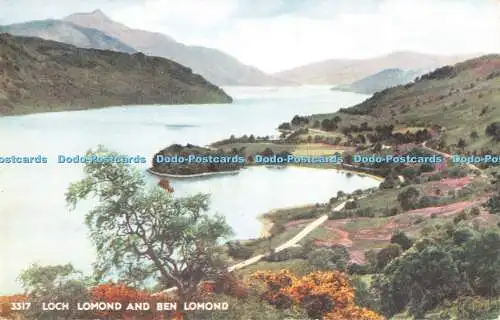 R350604 3317 Loch Lomond und Ben Lomond The Best of All Serie J B weiß