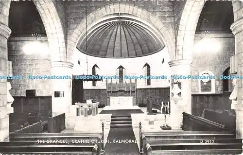 R350623 The Chancel Crathie Church Balmoral D2912 Valentines RP