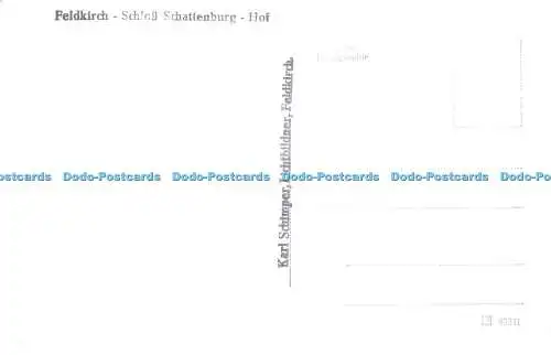 R349129 Feldkirch Schloss Schattenburg Hof Karl Schimper L und H 85841