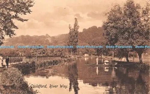 R352451 Guildford River Wey A C Curtis 1910