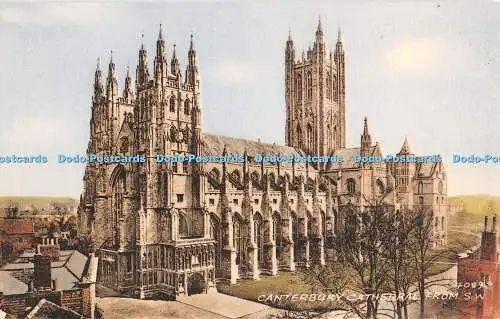 R350754 Canterbury Cathedral from S W 4089 Collo Colour Valentines