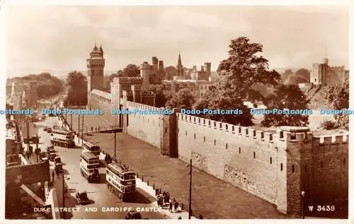 R352525 Duke Street und Cardiff Castle Valentine RP