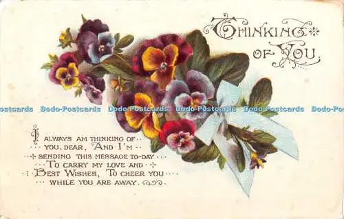 R350826 Thinking of You I always am think of you dear and I send this mes