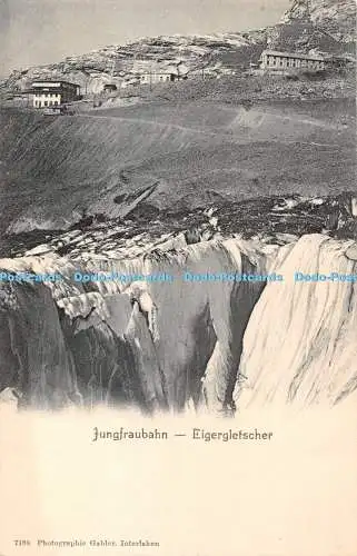 R352674 Jungfraubahn Eigergletscher Gabler