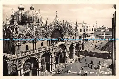 R354350 Venedig S Markus Kirche und ein kleines Quadrat 186 Ed S B V