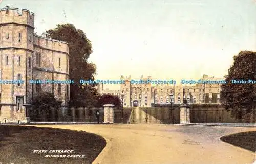 R354404 State Entrance Windsor Castle J Russell and Sons 1906