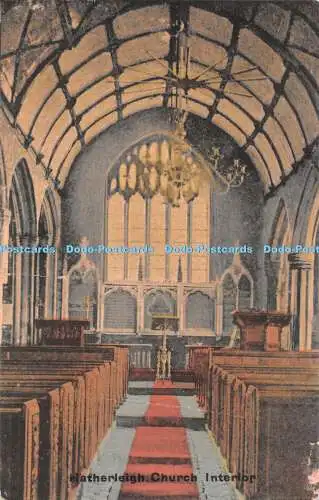 R352830 Hatherleigh Church Interior Berg