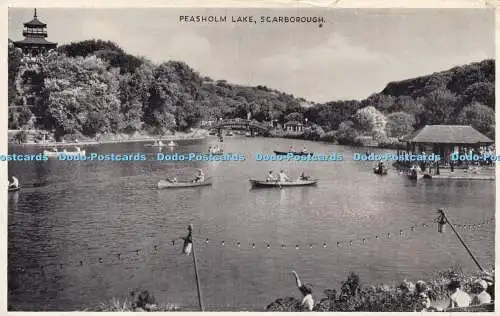 R349654 Peasholm Lake Scarborough The Queen Serie H O T 1960