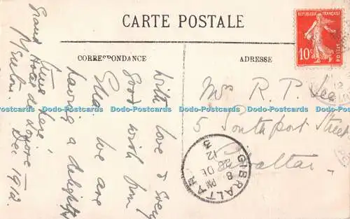 R352938 Menton Vue sur la Frontiere LL 127 1912