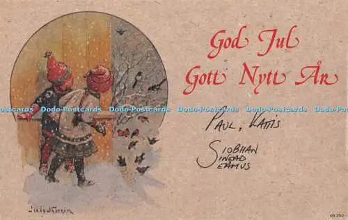 R354597 God Jul Gott Nytt Ar 66 252