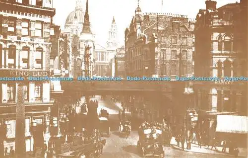 R354630 Ludgate Circus Zeitvertreib Postkarten