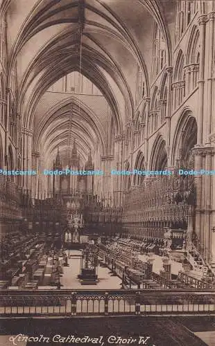 R349705 Lincoln Cathedral Choir W J N Rock Stella Road