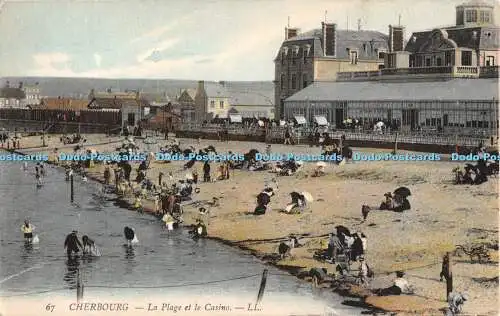 R351244 Cherbourg La Plage et le Casino LL 67