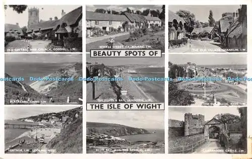 R354655 Beauty Spots Of The Isle Of Wight W J Nigh RP