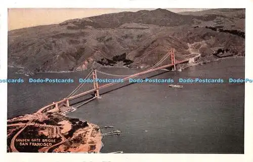 R349731 Golden Gate Bridge San Francisco J C Bardell