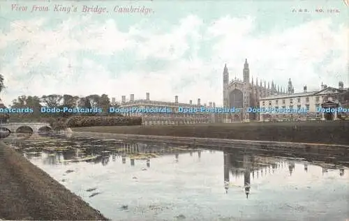 R356103 Blick von der Kings Bridge Cambridge J und S Nr. 1213