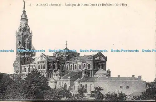R356112 3 Albert Somme Basilique de Notre Dame de Brebieres cote Est Catala