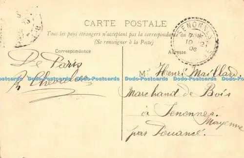 R349754 Paris La Madeleine L D Paris 1908