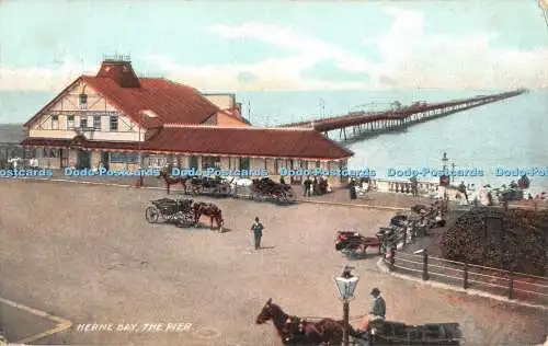 R354690 Herne Bay The Pier Dainty Series E T W Dennis and Sons 1909