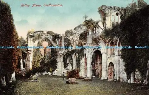 R351314 Southampton Netley Abbey J Welch Postkarte