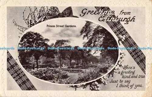R353060 Grüße aus Edinburgh Princes Street Gardens The Philco Publishing 19