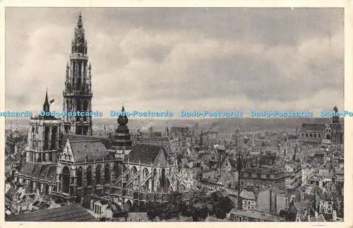 R354704 Antwerpen 18 Panorama Vue de la Cathedral A R F O Bruxelles