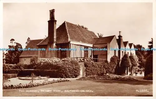 R349799 The Museum Priory Park Southend on Sea H 2338 Valentines RP 1957