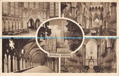 R353098 Salisbury Cathedral Photo Precision English Series Multi View