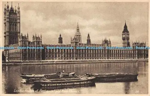 R353110 London Houses of Parliament and River Thames J Beagles