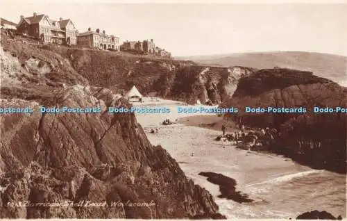 R349834 Barricane Shell Beach Woolacombe Sunshine Series RP E A Sweetman