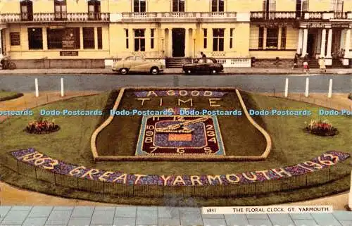 R356259 6841 The Floral Clock Gt Yarmouth Nene Series H Coates 1963