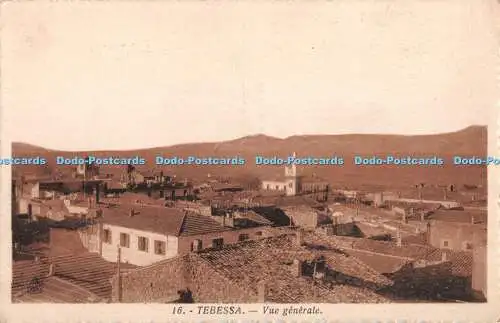 R349914 16 Tebessa Vue generale Photo Africaines