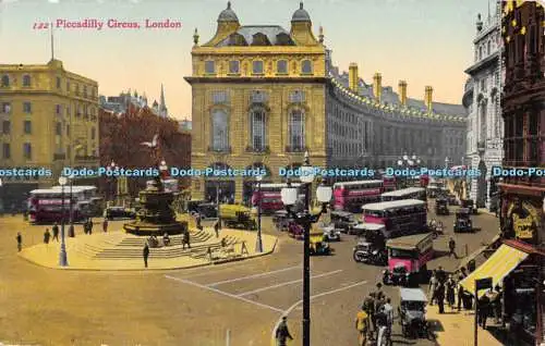 R354860 Piccadilly Circus London 122 Postkarte