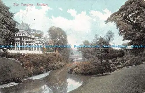 R351482 Buxton The Gardens W H Smith 1907