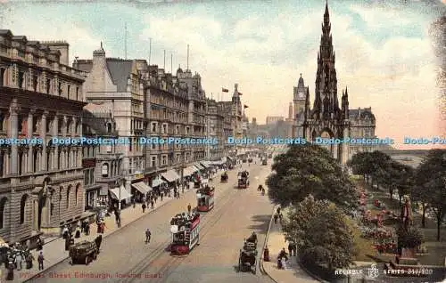 R351511 Princes Street Edinburgh Looking East W R und S zuverlässige Serie