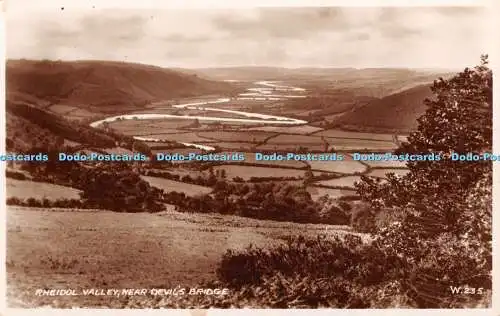 R356339 Rheidol Valley Near Devils Bridge W 235 Valentines RP