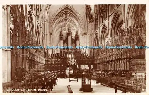 R354914 Lincoln Cathedral Choir 3 RP Postkarte