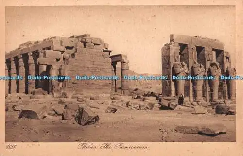 R356351 1525 Theben The Ramesseum Lehnert and Landrock Egypt