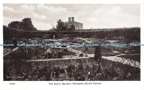 R353270 Hampton Court Palace The Dutch Garden Gale and Polden H C 5