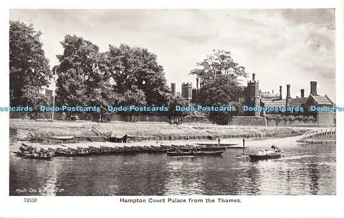 R353271 Hampton Court Palace from the Thames Gale and Polden H C 6