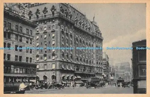 R353307 New York City Hotel Astor Ansichten unseres Landes Mezzotinto Kunstkarten