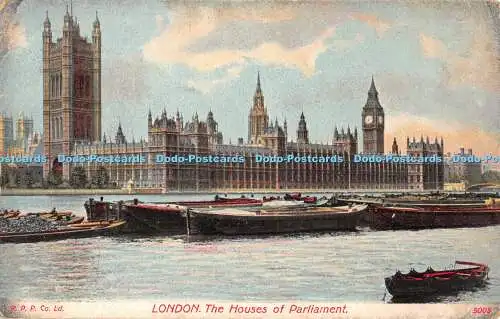 R353348 London The Houses of Parliament R P P Co 1907