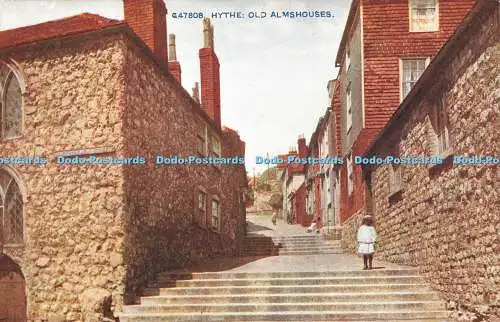 R357735 G 47808 Hythe Old Almshouses Celesque Series Photochrom