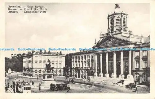 R353371 Bruxelles Place Royale P I B Phototyp Indust Belge