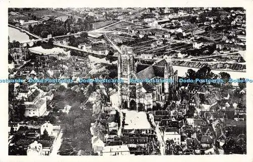 R353393 Auxerre Vue prise en avion C A P 210