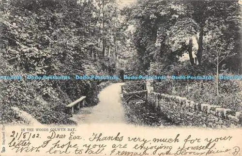 R357780 In the Woods Colwyn Bay Tuck