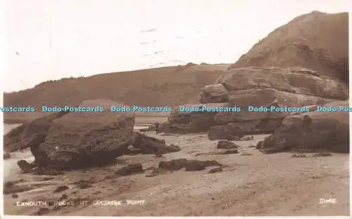 R357783 Exmouth Rocks at Orcombe Point 51145 RP Photochrom 1928