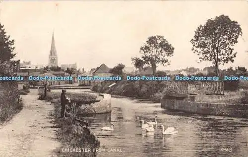 R351679 Chichester From Canal W H Barrett 1930