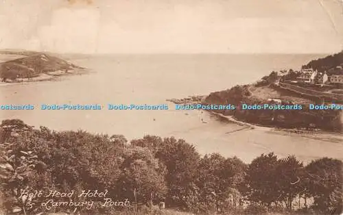 R356518 Bolt Head Hotel and Lambury Point Marshman The Library 1927